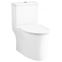 Bồn Cầu COTTO C105607 1 Khối VISTRA Xả Nhấn