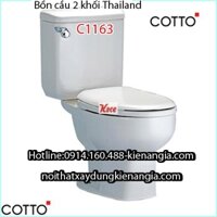 Bồn cầu Cotto Thailand 2 khối C1163