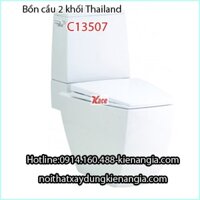 Bồn cầu Cotto Thailand giả khối C13507