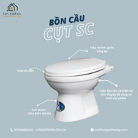 Bồn cầu cụt SC - GT-TB-05 GIAO HÀNG MIỀN NAM