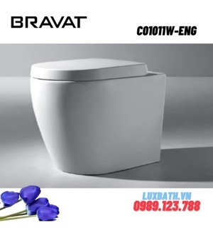 Bồn cầu đặt sàn Bravat C01011W-ENG