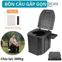 Bồn Cầu Di Động Gấp Gọn, Toilet Cắm Trại Dã Ngoại Cỡ Lớn, Tiện Dụng Dùng Trong Ô Tô Du Lịch Cắm Trại