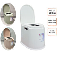 Bồn Cầu Di Động - Toilet Di Động Thích Hợp Cho Người Già, Người Bệnh, Rất Tiện Dụng