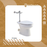 Bồn cầu dùng van xả COTTO C1451