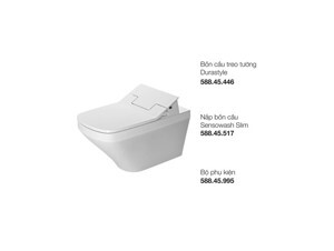 Bồn cầu Duravit 588.45.385