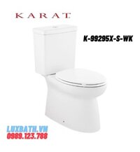 Bồn cầu hai khối nắp êm Karat KOOL K-99295X-S-WK