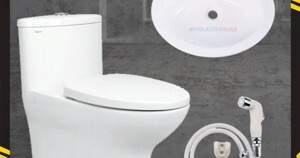 Bồn cầu hảo cảnh V07(tay gạt)