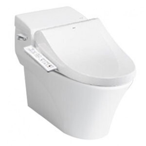 Bồn cầu Inax AC-1017R + CW-H17VN, nắp rửa điện tử