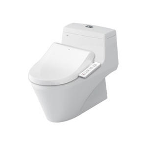 Bồn cầu Inax AC-1035+CW-H17VN - 1 khối, nắp rửa điện tử
