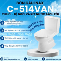 Bồn Cầu INAX C 514VAN (Bệt C514VAN) thay thế cho mẫu INAX 504
