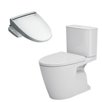 Bồn cầu INAX Đà Nẵng AC602VN 2 khối + nắp rửa điện tử CW-KB22AVN