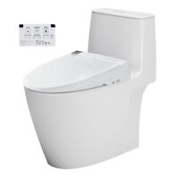 Bồn cầu INAX Đà Nẵng AC902VN 1 khối + nắp rửa điện tử CW-KA22AVN