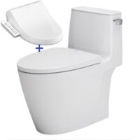 Bồn Cầu INAX Đà Nẵng AC912VN 1 Khối + Nắp rửa điện CW-H17VN