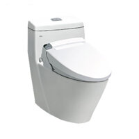 Bồn Cầu INAX Đà Nẵng AC991VRN 1 Khối + nắp rửa điện tử CW-KA22AVN