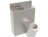 Bồn cầu kèm chậu rửa tay inox 304 HDBC304