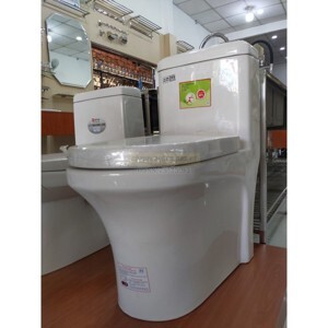 Bồn cầu két liền 2 nhấn Minh Long KL09