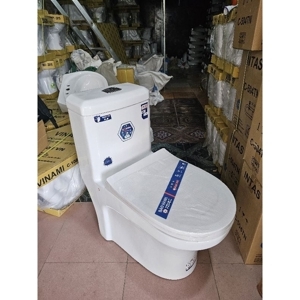 Bồn cầu két liền 2 nhấn Minh Long KL09