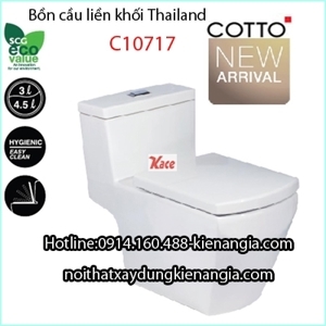 Bồn cầu Cotto C10717 - 1 khối