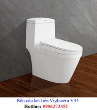 Bồn cầu két liền viglacera V35