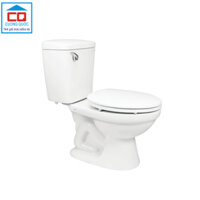 Bồn cầu két rời Viglacera VI44 nắp thường