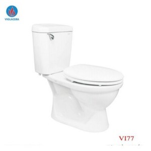 Bồn cầu Viglacera VI77 (VI-77) - 2 khối