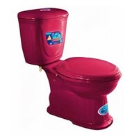 Bồn cầu màu đỏ, hồng ngọc giá rẻ