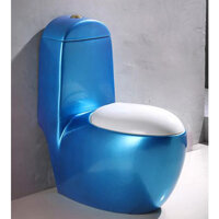 Bồn cầu màu xanh đậm Miken MKB-8002DB