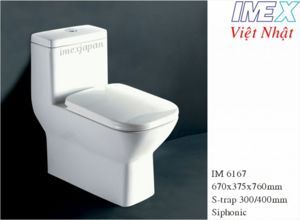 Bồn Cầu Một Khối IMEX IM6167 (IM 6167)