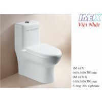 Bồn Cầu Một Khối IMEX IM6171B (IM 6171B)