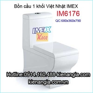 Bồn Cầu Một Khối IMEX IM6176 (IM 6176)