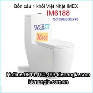 Bồn Cầu Một Khối IMEX IM6188 (IM 6188)