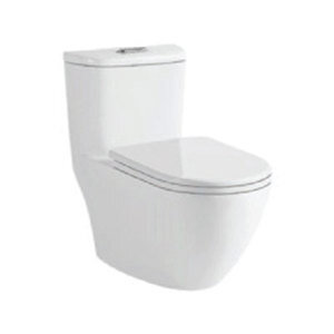 Bồn cầu một khối két liền Clara CT-112ES (4.5L/3L)