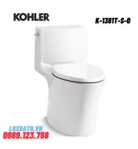 Bồn cầu một khối xả gạt nắp êm Kohler VEIL K-1381T-S-0
