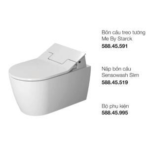 Bồn cầu nắp điện tử Duravit 588.46.406