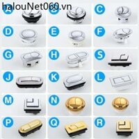 Bồn Cầu Nút Đôi Đa Năng Đơn Bấm Cũ Nắp Bồn Cầu Nút Công Tắc Bồn Cầu Xả Vệ Sinh Phụ Kiện Vàng