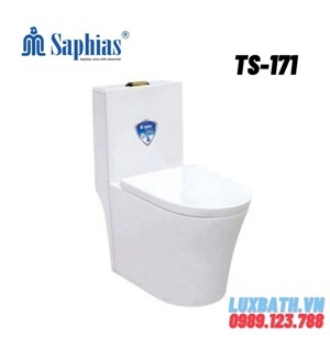 Bồn cầu Saphias TS-171 - 1 khối