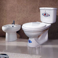 Bồn cầu Selta ST19 (Nút nhấn)
