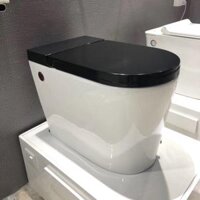Bồn cầu SKYLER SKL 580 Black cảm ứng không két nước