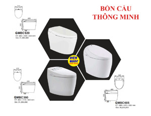 Bồn cầu thông minh Gama GMBC920