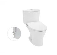 Bồn cầu TOTO 2 khối CS735DE2 (Nắp rửa cơ Ecowasher)