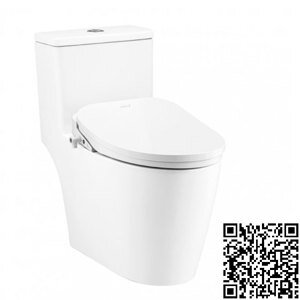 Bồn cầu ToTo C110507(CV5), 1 khối nắp rửa điện tử