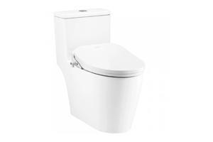 Bồn cầu ToTo C110507(CV5), 1 khối nắp rửa điện tử