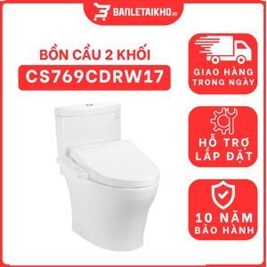 Bồn cầu Toto CS769CDRW17 nắp rửa Washlet TCF23460AAA