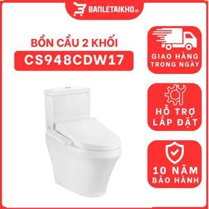 Bồn cầu Toto CS948CDW17 nắp rửa Washlet TCF23460AAA