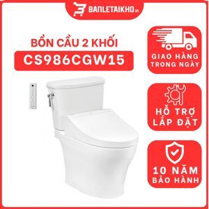 Bồn cầu Toto CS986CGW15