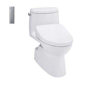 Bồn cầu Toto một khối kèm nắp rửa Washlet MS905W11