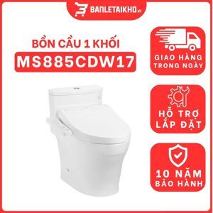 Bồn cầu Toto MS885CDW17 nắp rửa Washlet TCF23460AAA