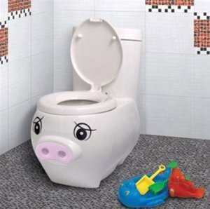 Bồn cầu trẻ em PIGGY P0217HS2T-N