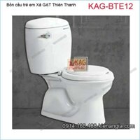 Bồn cầu trẻ em XẢ GẠT Thiên Thanh KAG-BTE12