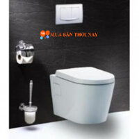 Bồn Cầu Treo Tường CAESAR CPT1503 Thùng Nước Âm